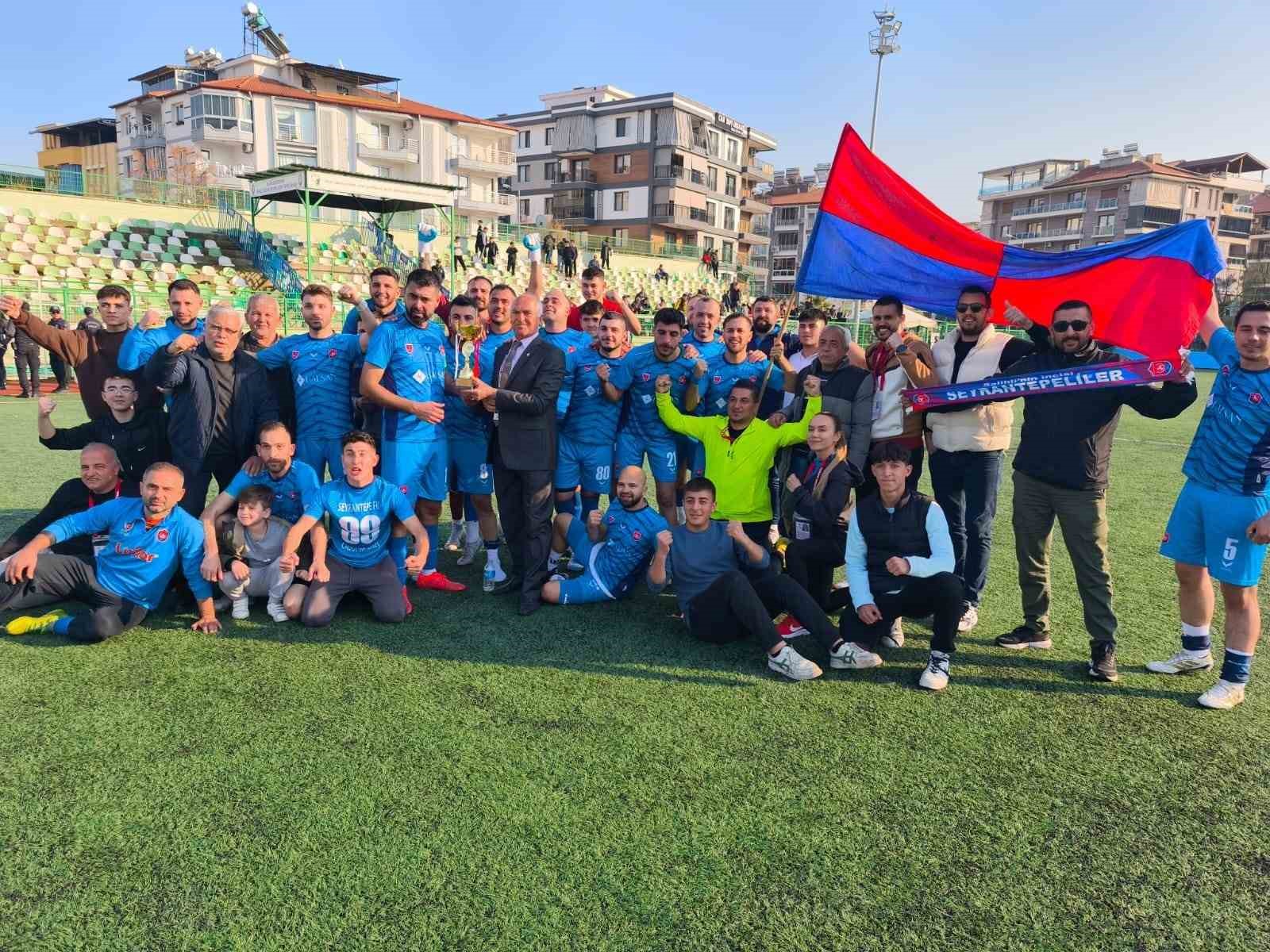 SEYRANTEPESPOR SÜPER AMATÖR KÜME'YE YÜKSELDİ!