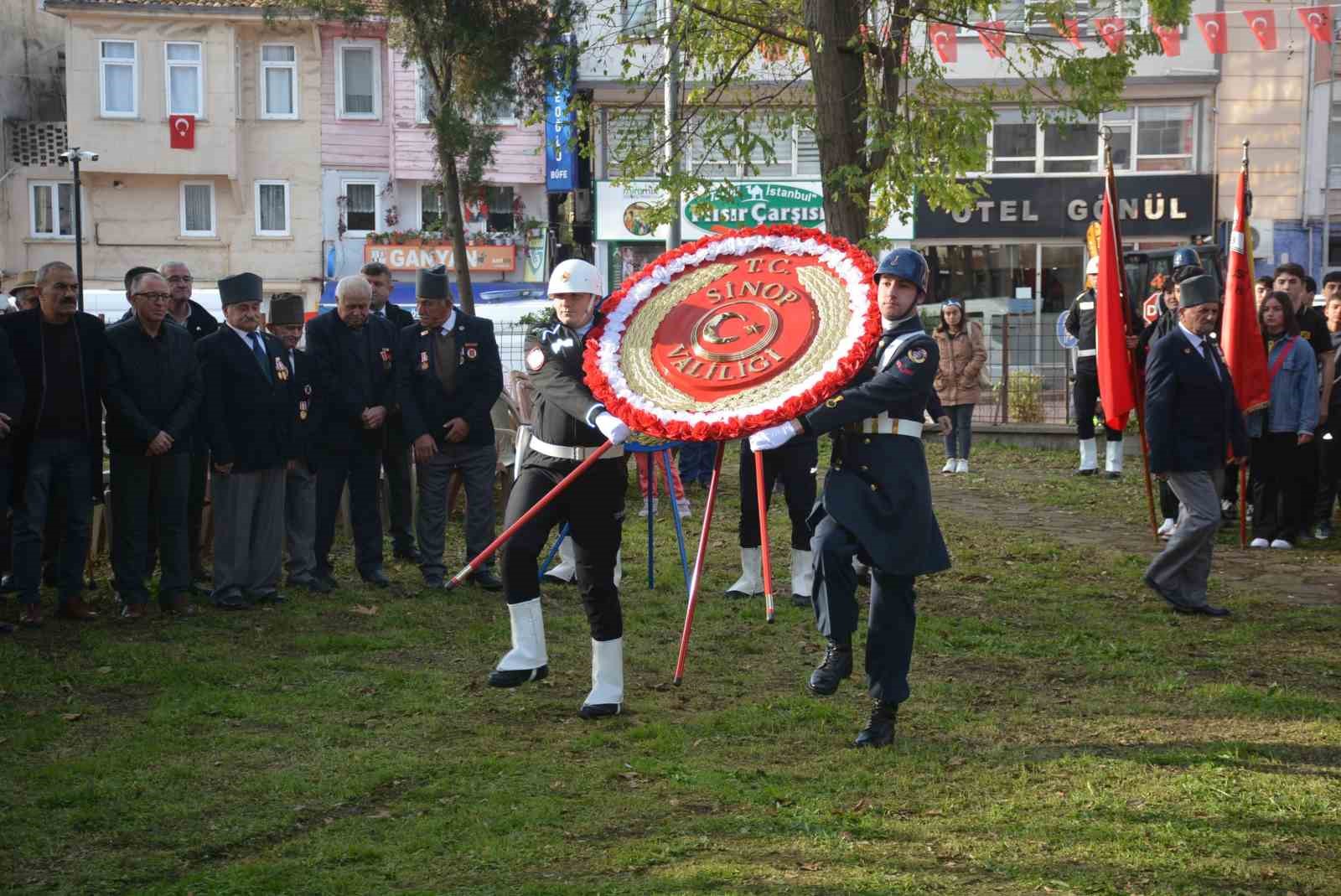 SİNOP BASKINININ 171. YIL DÖNÜMÜNDE ŞEHİTLER ANILDI
