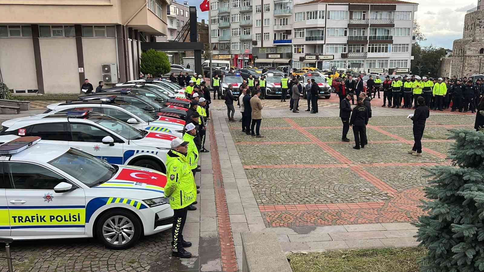 SİNOP'A YENİ ARAÇLAR TAHSİS EDİLDİ