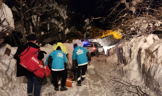 Sinop’ta Sağlık Ekipleri Zorlu Kış Şartlarında Hastalara Ulaşıyor