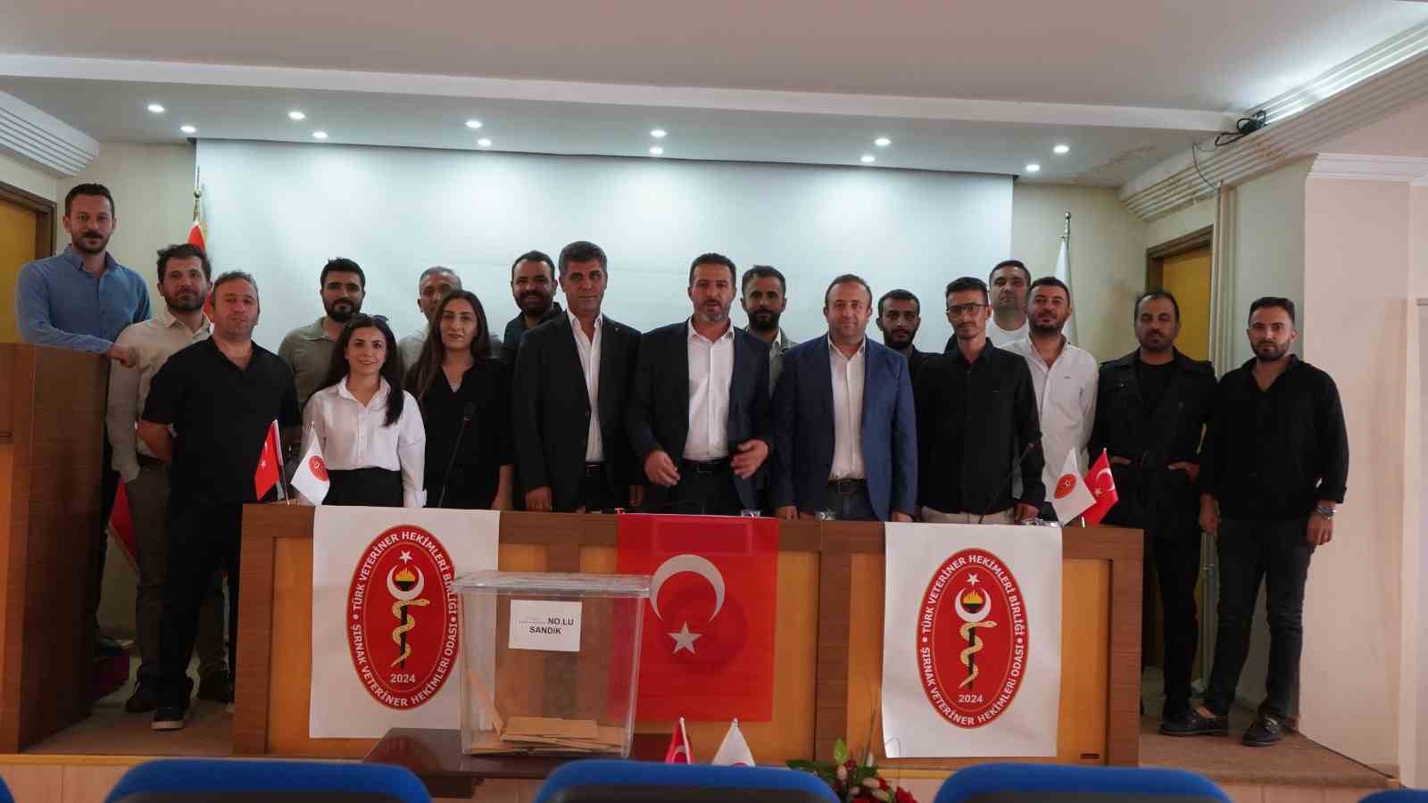 ŞIRNAK'TA VETERİNER HEKİMLERİ ODASI KURULDU