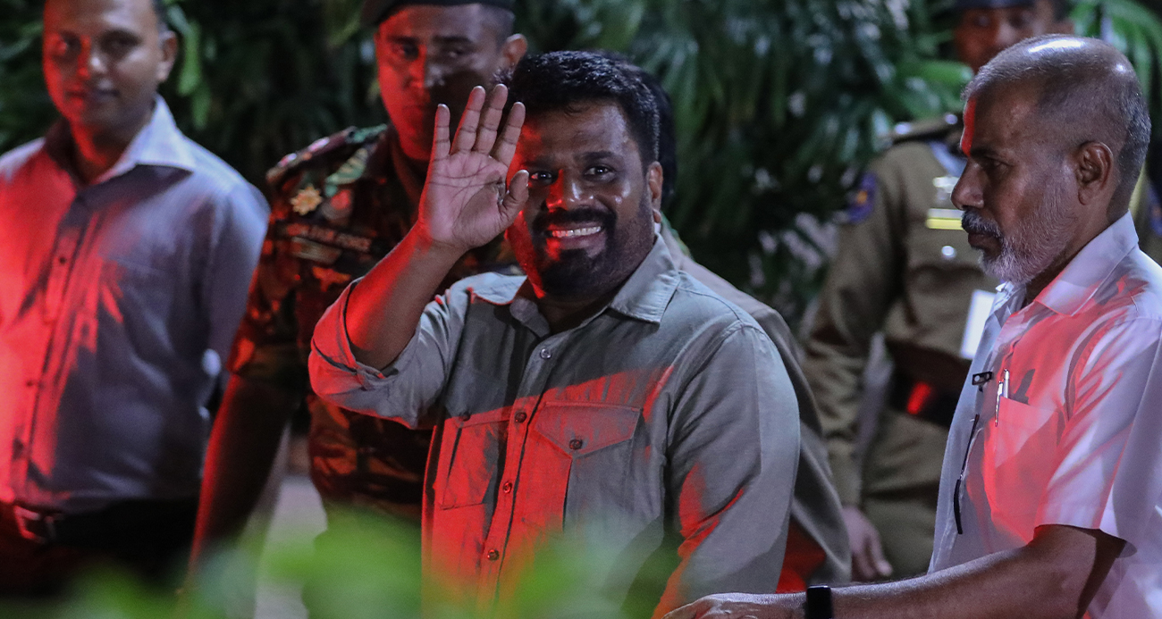 SRİ LANKA'DA MARKSİST BAŞKAN SEÇİLDİ