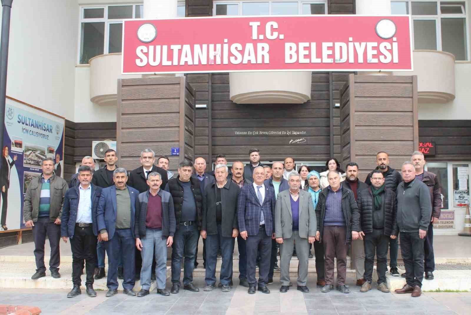 SULTANHİSAR BELEDİYE BAŞKANI MAHALLE MUHTARLARIYLA BULUŞTU