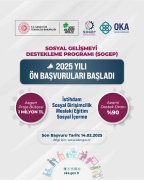 81 İLDE YÜRÜTÜLEN SOGEP PROGRAMI BAŞLIYOR