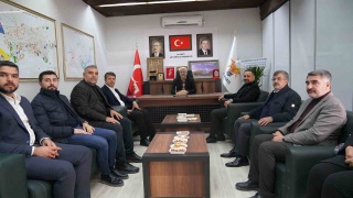 ADIYAMAN BELEDİYE BAŞKANI AK PARTİ İL BAŞKANLIĞINI ZİYARET ETTİ