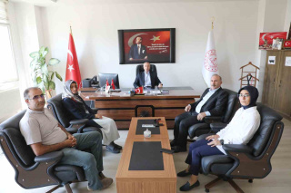 AĞRI İL MİLLİ EĞİTİM MÜDÜRÜ PATNOS'U ZİYARET ETTİ