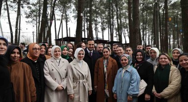 AK Parti İstanbul İl Kadın Kolları 8 Mart Dünya Kadınlar Günü'nde Hatıra Ormanı'nda Fidan Dikti