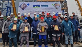 AKSA ENERJİ KAZAKİSTAN'DA 2 MİLYON KİŞİ-SAATLİK KAZASIZ ÇALIŞMA SÜRESİNE ULAŞTI