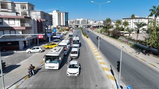 ANTALYA BÜYÜKŞEHİR BELEDİYESİ OTOGAR KAVŞAĞINDA YENİ SİNYALİZASYON SİSTEMİ KURDU