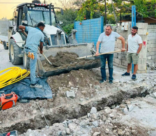 ARABAN İLÇESİNDE DOĞALGAZ HATTI ÇALIŞMALARI DEVAM EDİYOR