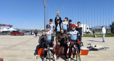 Aydın İki Teker Bisiklet Spor Kulübü Türkiye Üçüncüsü Oldu