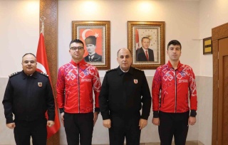AYDIN İL JANDARMA KOMUTANLIĞI'NDAN ORYANTİRİNG ŞAMPİYONASI ZİYARETİ
