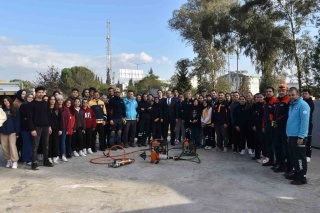 AYDIN İL SAĞLIK MÜDÜRÜ ÖĞRENCİLERE EĞİTİM VERDİ