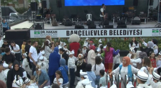 BAHÇELİEVLER BELEDİYESİ SÜNNET ŞÖLENİ RENKLİ GÖRÜNTÜLERE SAHNE OLDU