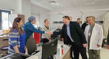 Başkan Aydemir, Balıkesir Devlet Hastanesi'ndeki Yeni Ek Bina İnceledi