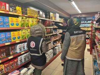 BAYBURT'TA HAKSIZ FİYAT ARTIŞINA YÖNELİK MARKET DENETİMLERİ YAPILDI