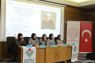 BAYBURT’TA SAMİHA AYVERDİ ANISINA PANEL DÜZENLENDİ