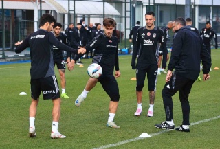 BEŞİKTAŞ, BAŞAKŞEHİR MAÇI HAZIRLIKLARINI TAMAMLADI