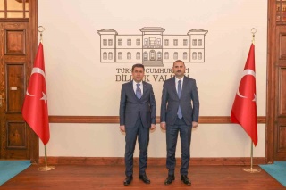 BİLECİK GENÇLİK VE SPOR İL MÜDÜRÜ YASİN ÖZDEMİR'E VEDA ZİYARETİ