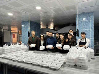 BUBFA GASTRONOMİ ÖĞRENCİLERİNDEN ANLAMLI SOSYAL SORUMLULUK PROJESİ
