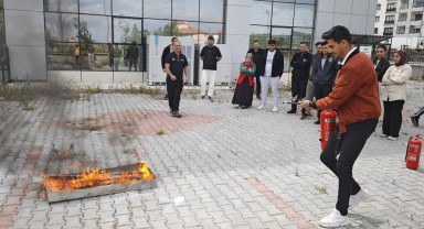 Çankırı'da Yangın Müdahale Tatbikatı