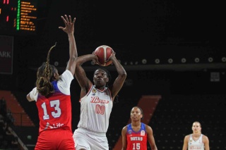 ÇBK MERSİN KADINLAR BASKETBOL SÜPER LİGİ'NDE BOTAŞ'A KARŞI MÜCADELE VERDİ