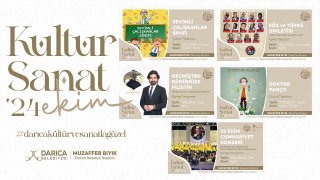 DARICA BELEDİYESİ EKİM AYI KÜLTÜR SANAT ETKİNLİKLERİ AÇIKLANDI