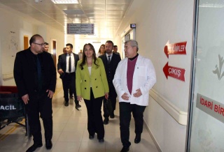 DENİZLİ İL SAĞLIK MÜDÜRÜ ACIPAYAM'DA SAĞLIK TESİSLERİNİ DEĞERLENDİRDİ