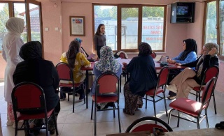 DÜZCE SAĞLIK MÜDÜRLÜĞÜ KETEM BİRİMİ KADINLARA BİLGİLENDİRME VE TARAMA YAPTI