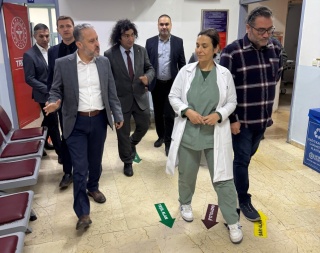 DÜZCE SAĞLIK MÜDÜRÜ AKÇAKOCA İLÇESİ DEVLET HASTANESİNDE İNCELEMELERDE BULUNDU