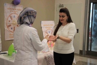 ELAZIĞ FETHİ SEKİN ŞEHİR HASTANESİNDE DÜNYA EL YIKAMA GÜNÜ ETKİNLİĞİ