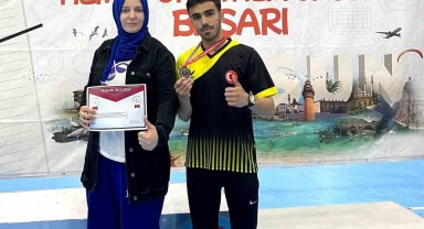 Elazığlı Sporcu Muhammed Talha Kurban, Türkiye 2’ncisi Oldu