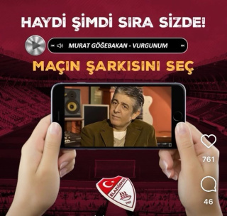 ELAZIĞSPOR TARAFTARLARI MAÇIN ŞARKISINI BELİRLEDİ
