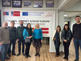 ERASMUS + PROGRAMI KAPSAMINDA DİJİTAL YOLCULUK PROJESİ BAŞLADI