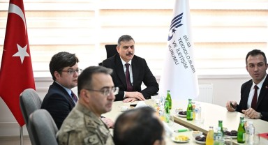 Erzurum Valisi Mustafa Çiftçi BTK'dan Brifing Aldı