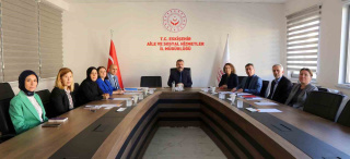 ESKİŞEHİR AİLE VE SOSYAL HİZMETLER İL MÜDÜRLÜĞÜ TOPLANTISI DEĞERLENDİRİLDİ