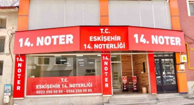 Eskişehir Emek Mahallesi'nde 14. Noter Hizmet Vermeye Başladı