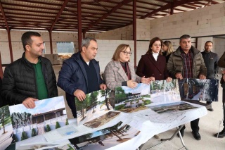 GAZİANTEP BÜYÜKŞEHİR BELEDİYE BAŞKANI FATMA ŞAHİN EMEKLİLER LOKALİ İNŞAATINI İNCELEDİ