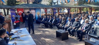 GERGER'DE AK PARTİ İLÇE KONGRESİNDE FİKRET ÖKSÜZ BAŞKAN SEÇİLDİ