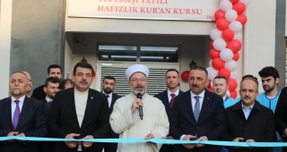 HAYIRSEVERLERİN DESTEKLERİYLE YENİ KUR'AN KURSU AÇILDI