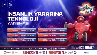 İNSANLIK YARARINA TEKNOLOJİLER YARIŞMASI BA BAŞVURULARI DEVAM EDİYOR
