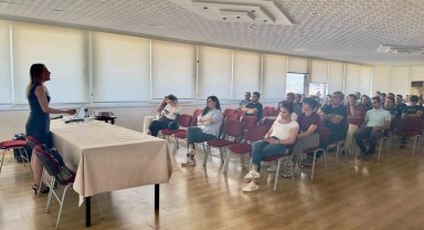 İskenderun'da Emniyet Personeline Sınav Kaygısı Semineri