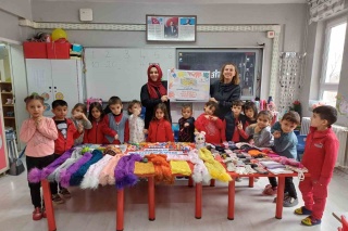 ISPARTA EĞİRDİR BAĞLAR İLK VE ORTAOKULU ÖĞRENCİLERİNDEN DESTEK KAMPANYASI