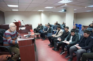 KAHTA BELEDİYESİ PERSONELİNE İHALE KANUNU EĞİTİMİ VERİLDİ