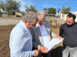 KARABİGA'DA DEVAM EDEN ÇALIŞMALARI BELEDİYE BAŞKANI YERİNDE İNCELEDİ