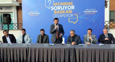 Karatay'da Vatandaşlarla Buluşma Programı