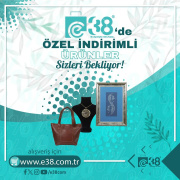 KAYMEK'İN E-TİCARET SİTESİ E 38'DE BÜYÜK İNDİRİM KAMPANYASI