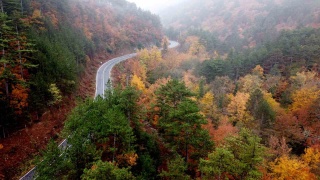 KAZDAĞLARI’NDA GÜZ RENKLERİ VE SİSLERİN BÜYÜSÜ
