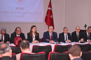 KÖŞK İLÇESİNDE MUHTARLAR TOPLANTISI GERÇEKLEŞTİRİLDİ