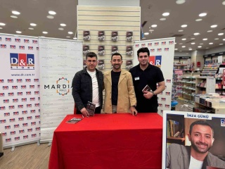 MARDİAN MALL'DAN KÜLTÜREL ETKİNLİK: YAZAR MAHMUT AKSOY İMZA GÜNÜNDE